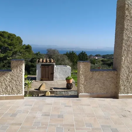 Villetta Panoramica Con Vista Mare Carloforte  Exterior photo
